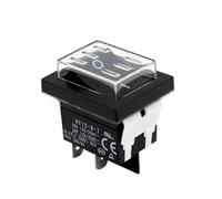 HY12-9-7 125/250V 18/12A 4 Pins Waterproof Rocker Switch ON OFF Pushbutton Switches for Electric Tool Machine Equipment(2Pieces)