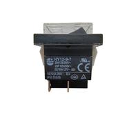 HY12-9-7 Push Button Switch with Waterproof Cover Compatible with KEDU HY12-9-7 HY12-9-4 Saba CB-52 Fridge 125/250V 20A 4-Pin (1)