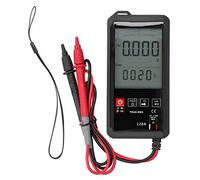 HY128A Smart Touch LCD Digital Multimeter Triple Display NVC Frequency DC AC Voltage Tester with Auto Identification for Electricians Engineers Technicians Gray ABS 138x68x18mm