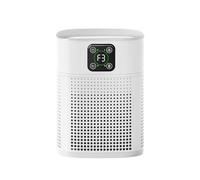 HY1800 Pro Air Purifier for bedroom, for Home Large Room 1080 sqft with 360°Air Inlet, 3 Speeds, 9 timer, Energy Saving 12W for Home, Office, Living Room for Smoke Pollen Pet Dander Odor White