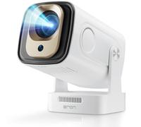 HY260 PRO MINI Upgraded Portable Projector, Native Support 1080P for 4K Resolution with Bluetooth 5.4 WIFI6 300 ANSI Android 11.180° Rotatable Keystone Automatic Correction Video Projector