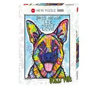 Heye Dogs Never Lie Puzzles (1000-Piece, Multi-Colour)