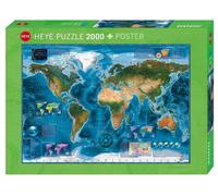 Heye 29797 "Satellite Map Puzzle (2000-Piece)