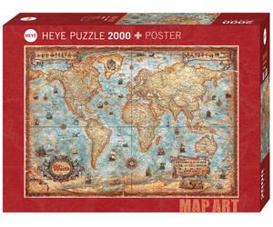 HY29845 - Heye Puzzles - 2000 Pc - The World