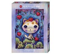 Heye Puzzles - 1000 pc Strawberry Kitty