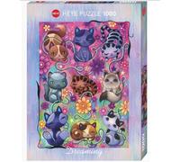 HY29955 - Heye Puzzles - 1000 Pc - Dreaming Kitty Cats
