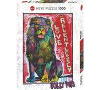 HY29965 - Heye Puzzles - 1000 pc - Jolly Pets, Love Relentlessly