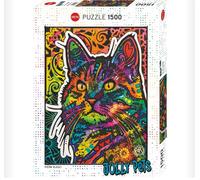 HY29999 - Heye Puzzles - 1500 Pc - Necessity Cat, Jolly Pets