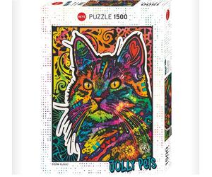 HY29999 - Heye Puzzles - 1500 Pc - Necessity Cat, Jolly Pets