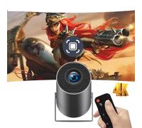 HY300 Plus HD Projector portatil 4K 1280x720P Android 11 Wifi6 LED Video Home Theater Cinema Phone mini Proyector Movie (HY300 Plus black)