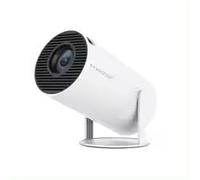 HY300 Pro 4K Projector Android 11 Dual WiFi6 260ANSI Allwinner H713 BT5.0 1080P 1280 * 720P Home Cinema Outdoor Projector (White)