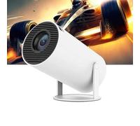 HY300 Pro Mini Projector 4K Android 11 Dual Wifi6 200ANSI Allwinner H713 BT5.0 1080P, 40"-130" Screen Video Projector for Home (1 piece)