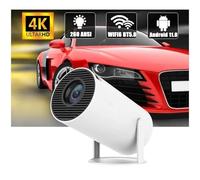 Hy300 PRO Projector 4K Android 1080P 1280 * 720P Full HD Home Theater Video Mini Led Projector For Movies Upgraded Version
