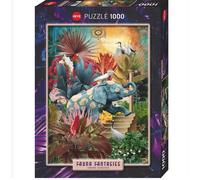 HY30008 - Heye Puzzles - 1000 Pc - Elephantaisy, Fauna Fantasies