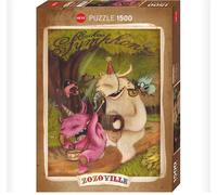 Heye Puzzles - 1500 Pc - Cuckoo Symphony, Zozoville