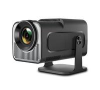 HY320 Mini Portable Projector, Mini Projector 4K, 200 ANSI Smart Projector with Android 11.0, Auto Keystone Correction, Wifi 6 and Bluetooth 5, 30"-130" Screen,180°Rotatable