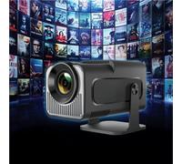 HY320 Mini Smart Projector 4K Android 11 Dual Wifi6 200 ANSI Allwinner H713 BT5.0 1080P 1980 * 1080P Home Cinema Outdoor Projetor