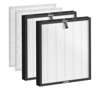 HY4866 Replacement Filter Compatible with MORENTO HY4866 HY4866-WF Air Purifier 3-in-1 H13 True HEPA & Activated Carbon Air Filter, 2 Pack