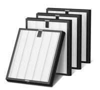 HY4866 Replacement Filter Compatible with MORENTO HY4866, WESTHEY HY4866, YIOU M1 Air Purifier, 3-in-1 H13 Ture HEPA Replacement Filters (Extra 4 Pre-filter) Enhanced Version for HY4866, 4 Pack