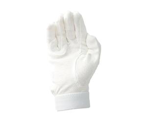 Hy5 Adults Cotton Pimple Palm Riding Gloves (M) (White)