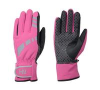 Hy5 Adults Reflective Waterproof Multipurpose Gloves Hot Pink/grey (Xs)