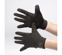 Hy5 Cotton Pimple Palm Gloves - Black - Large