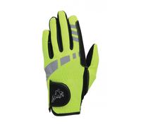 Hy5 Extreme Reflective Softshell Riding Gloves in Bright Yellow | Size: Small Hy5 Bright Yellow S