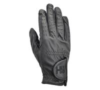 Hy5 Leather Riding Gloves - 7 (XS) · Black