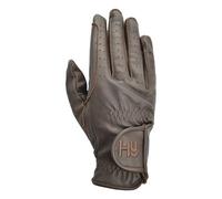 Hy5 Leather Riding Gloves - 7 (XS) · Brown