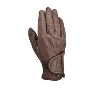 Hy5 Leather Riding Gloves - 7 (XS) · Light Brown