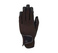 Hy5 Men's Burnham Pro Riding Gloves in Brown | Size: XS Hy5 Brown XS