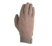 Hy5 Men's Cotton Pimple Palm Riding Gloves in Brown | Size: Large Hy5 Brown L