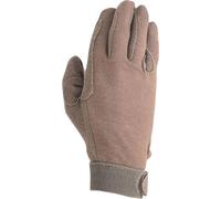 Hy5 Men's Cotton Pimple Palm Riding Gloves in Brown | Size: Medium Hy5 Brown M