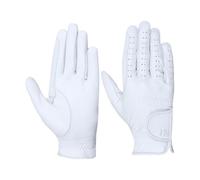 Hy5 Men's Leather Riding Gloves in White | Size: Large Hy5 White L