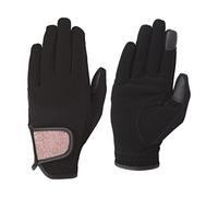 Hy5 Men's Roka Riding Gloves in True Black | Size: XL Hy5 True Black XL