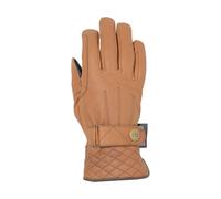 Hy5 Men's Thinsulate Quilted Soft Leather Winter Riding Gloves in Tan | Size: Small Hy5 Tan S