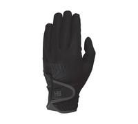 Hy5 PU Cottenham Elite Riding Gloves in Black | Size: Medium Hy5 Black M