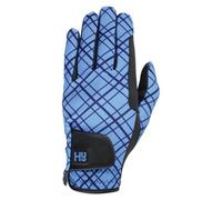 Hy5 Unisex Lightweight Printed Riding Gloves Black/blue (Xl)