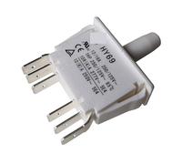 HY69 Industrial Pushbutton Switches for Electrical Appliances 10(6) A 6Pins, 2-Pack IDGTTLDF