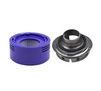 HyacGoaw Replacement Post HEPA Filter & Motor Cover Compatible with Dyson V8 V7 Motorhead Car+Boat Trigger Cord-Free Cordless Stick Vacuum Cleaners(1 Cover + 1 Filter)