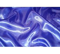 Hyacinth Blue - 1 Metre - Polyester Satin Fabric Plain Colour Dressmaking Lining Material Silky Satin 150cm Width