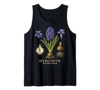Hyacinth Hyacinthus Orientalis Blue Flower Plant Study Tank Top