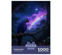 Hyacinth Macaw 1000pc Puzzle Educational Fun For Kids Ages 6+ Cognitive Skills Bird Ideal Learning Gift 70x50cm/1000pcs