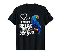 Hyacinth Macaw Birdkeeping Bite You Hyacinth Macaw T-Shirt