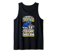 Hyacinth Macaw Feeder Parrot Humor Tank Top