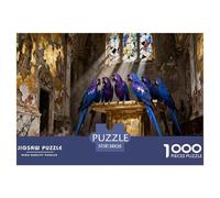 Hyacinth Macaw Jigsaw Puzzles for Adults Interesting Puzzle Game 1000 Piece Educational Games for Adults Gifts 38x26cm/1000pcs