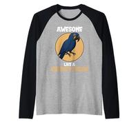 Hyacinth Macaws Awesome Like a Hyacinth Macaw Raglan Baseball Tee