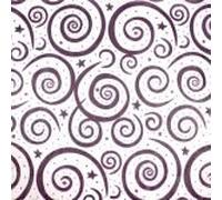 Hyacinth Swirls suttons Printed Patterned Tissue Wrapping Paper Luxury 5 Sheets
