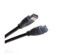 HYAGBCOP Black 9 Pin/6 Pin Firewire 800 to 400 Cable IEEE 1394B Adapter 1.8M 300cm 5M Length Options for Data Transfer(1.8M)