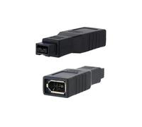 HYAGBCOP FireWire 1394 TY>pe A 400 6 Pin Female to B 800 9 Male Data Transfer Adapter Converter for Pro,